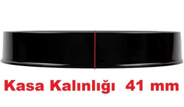 Casio IQ-151-1DF Plastik Kasa Siyah Renkli 25 cm Çaplı Modern Quartz Saniye Mekanizmalı Duvar Saati