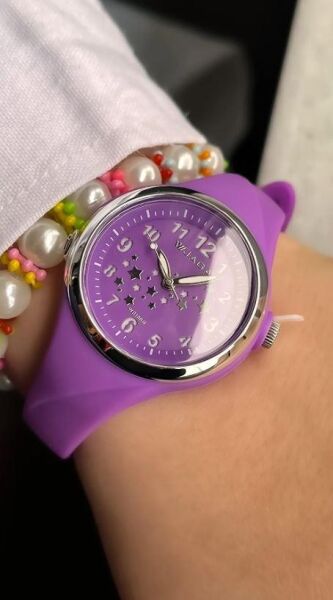 Jaga AQ1213-OEEB-D7 640531 7-12 Yaş Mavi Renkli Silikon 10 Atm Aydınlatmalı Çocuk Kol Saati