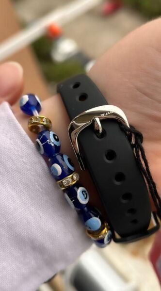 Jaga AQ1213-OEEB-D7 640531 7-12 Yaş Mavi Renkli Silikon 10 Atm Aydınlatmalı Çocuk Kol Saati