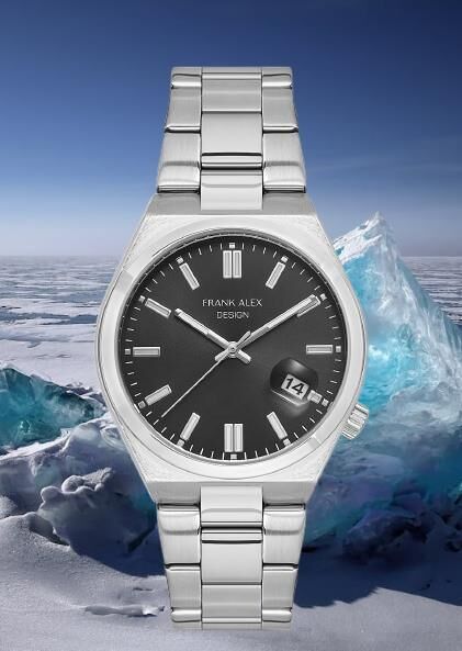 Frank Alex FA 1125 07251M.02 64062 JP25 Takvimli Makine  Erkek Kol Saati