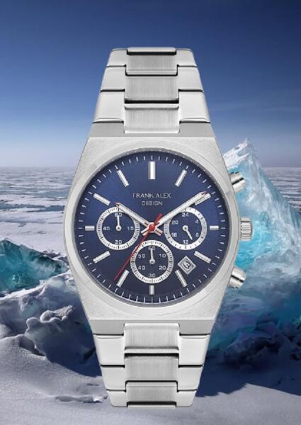 Frank Alex FA 1125 07252M.03 64062 JP25 Takvimli Fonksiyonlu Erkek Kol Saati
