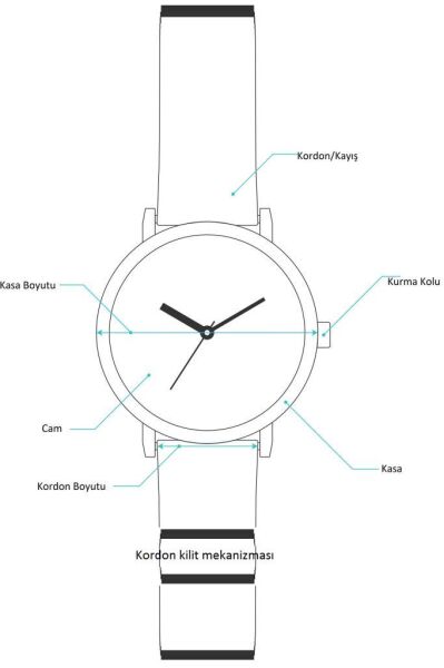 Momentus SW135G-08SG Kadın Kol Saati