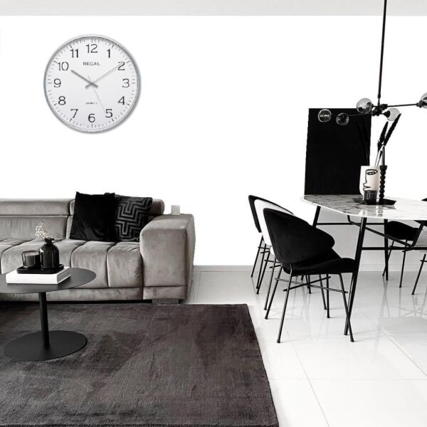 Regal 0250 SW İnce Çerçeve Slim Duvar Saati
