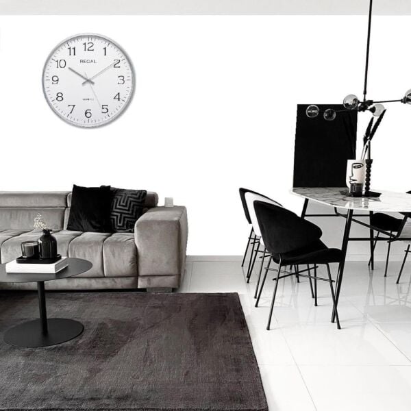 Regal 0250 SW İnce Çerçeve Slim Duvar Saati