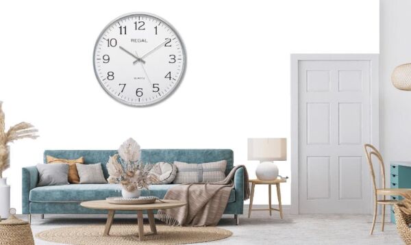 Regal 0250 SW İnce Çerçeve Slim Duvar Saati