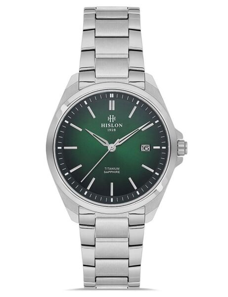 Hislon CL221S-16SS Titanyum Safir Cam 3 atm Erkek Kol Saati