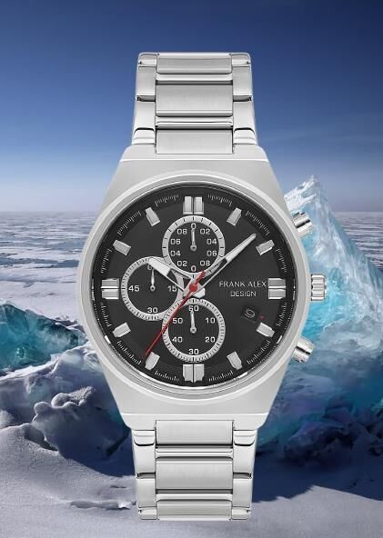 Frank Alex FA 1125 07253M.02 64062 JP25 Takvimli Fonksiyonlu Erkek Kol Saati