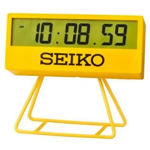 Seiko QHL083Y Alarmlı Kronometreli Geri Sayım Sayaçlı Dijital Masa ve Duvar Saati