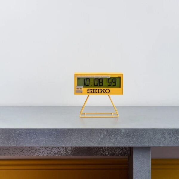 Seiko QHL083Y Alarmlı Kronometreli Geri Sayım Sayaçlı Dijital Masa ve Duvar Saati
