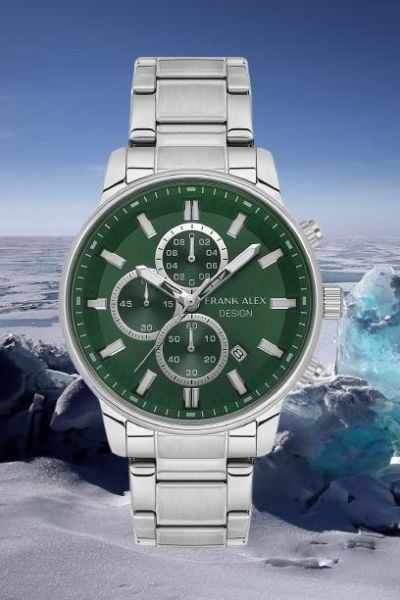 Frank Alex FA 1125 07254M.04 64062 JP25 Takvimli Fonksiyonlu Erkek Kol Saati