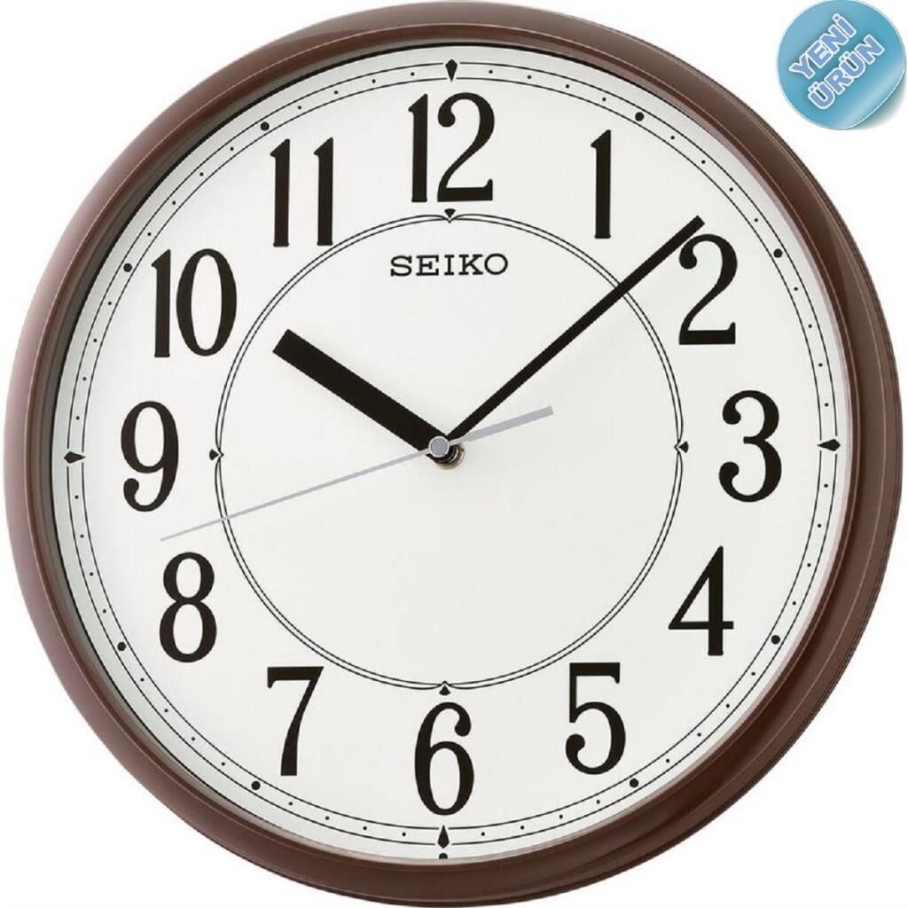 Seiko QXA756B Plastik Kasa Dekoratif Analog Duvar Saati