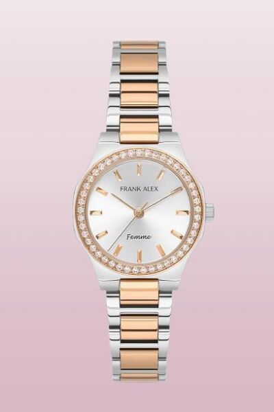 Frank Alex FA 1125 07310M.02 64042 2035 Takvimsiz Makine Kadın Kol Saati