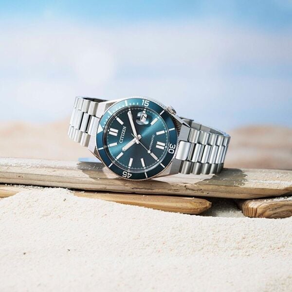 Citizen Tsuyosa Shore Petrol Blue NJ0231-56L Otomatik Erkek Kol Saati
