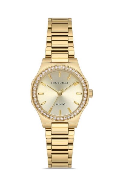 Frank Alex FA 1125 07310M.03 64042 2035 Takvimsiz Makine Kadın Kol Saati