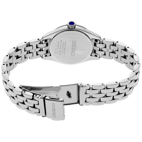 Seiko SUR539P Bombeli Hardlex Cam 10 atm Kadın Kol Saati