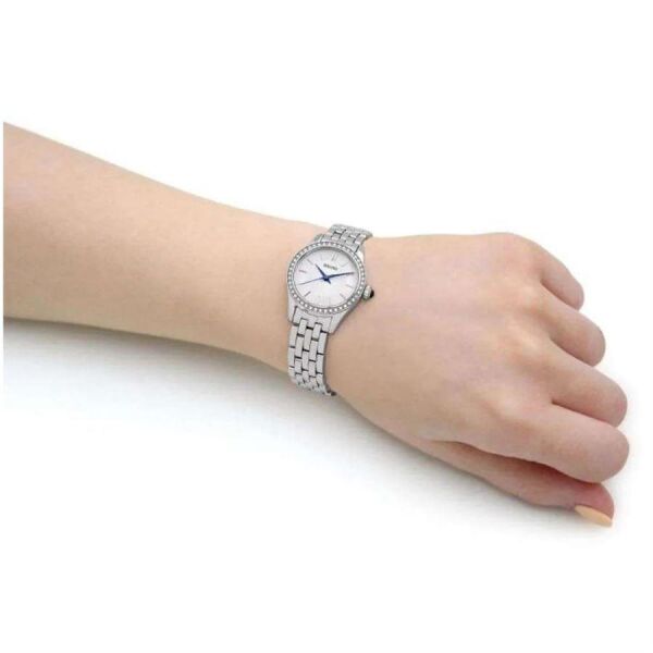 Seiko SUR539P Bombeli Hardlex Cam 10 atm Kadın Kol Saati