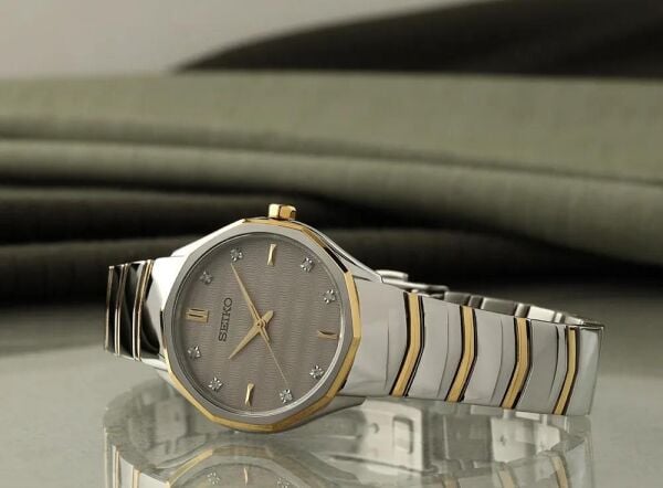 Seiko SUR616P1 Safir Cam 5 atm Japon Quartz Kadın Kol Saati