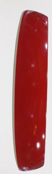 Regal 0916 RR Plastik Kasa Kırmızı Renkli 33 cm Çaplı Modern Sessiz Saniye Mekanizmalı Duvar Saati