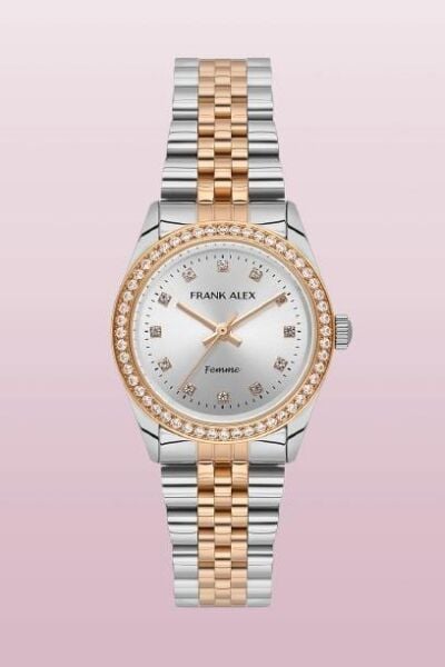 Frank Alex FA 1125 07312M.03 64042 2035 Takvimsiz Makine Kadın Kol Saati