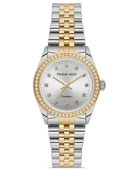 Frank Alex FA 1125 07312M.04 64042 2035 Takvimsiz Makine Kadın Kol Saati