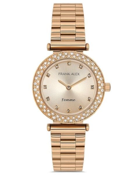 Frank Alex FA 1125 07315M.03 64042 2035 Takvimsiz Makine Kadın Kol Saati