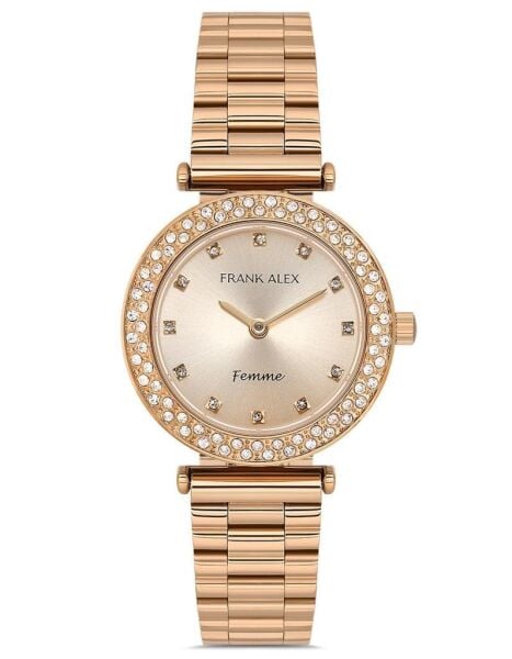 Frank Alex FA 1125 07315M.03 64042 2035 Takvimsiz Makine Kadın Kol Saati