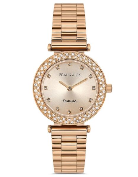 Frank Alex FA 1125 07315M.03 64042 2035 Takvimsiz Makine Kadın Kol Saati