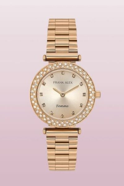 Frank Alex FA 1125 07315M.03 64042 2035 Takvimsiz Makine Kadın Kol Saati