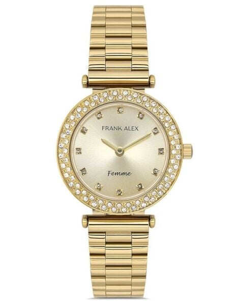 Frank Alex FA 1125 07315M.04 64042 2035 Takvimsiz Makine Kadın Kol Saati