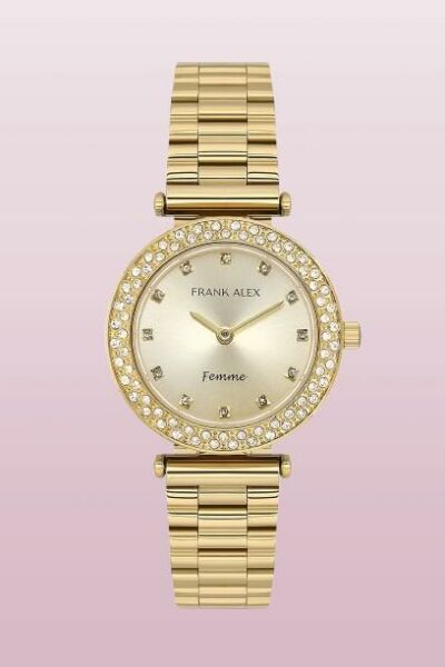 Frank Alex FA 1125 07315M.04 64042 2035 Takvimsiz Makine Kadın Kol Saati