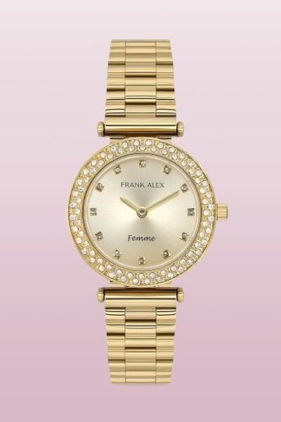 Frank Alex FA 1125 07315M.04 64042 2035 Takvimsiz Makine Kadın Kol Saati