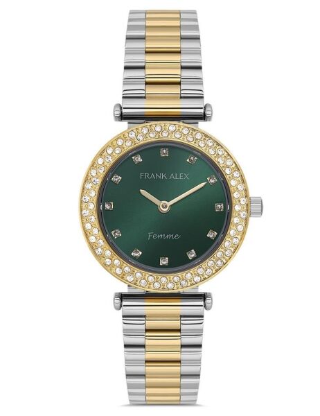 Frank Alex FA 1125 07315M.06 64042 2035 Takvimsiz Makine Kadın Kol Saati