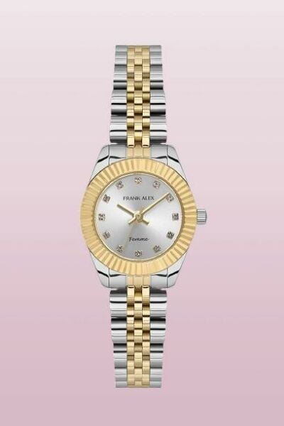 Frank Alex FA 1125 07317M.04 64042 2035 Takvimsiz Makine Kadın Kol Saati
