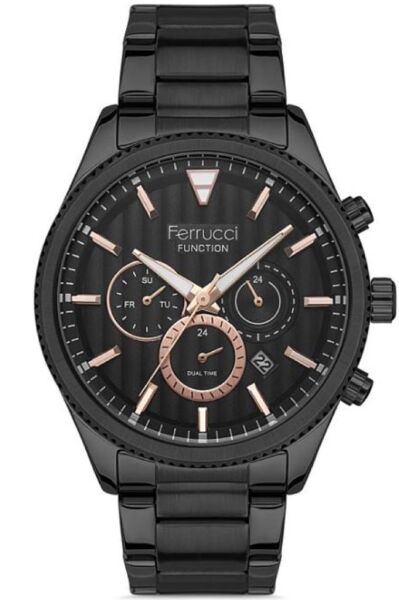 Ferrucci FCF 13907FM.02 Fonksiyonlu Erkek Kol Saati