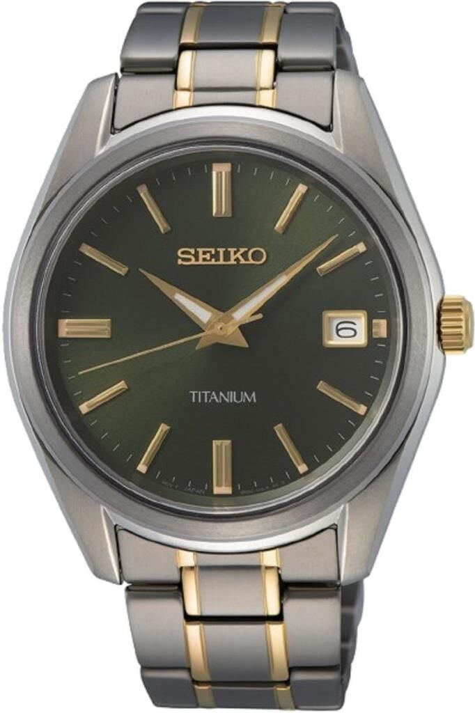 Seiko SUR377P Titanyum Kasa Safir Cam Quartz Erkek Kol Saati