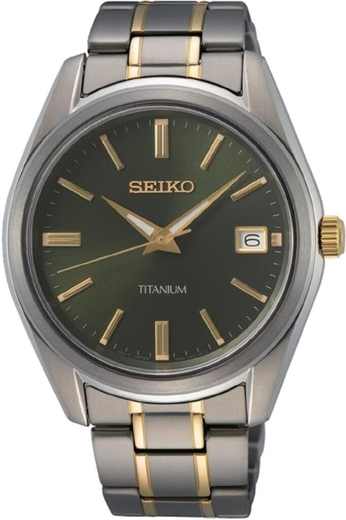 Seiko SUR377P Titanyum Kasa Safir Cam Quartz Erkek Kol Saati