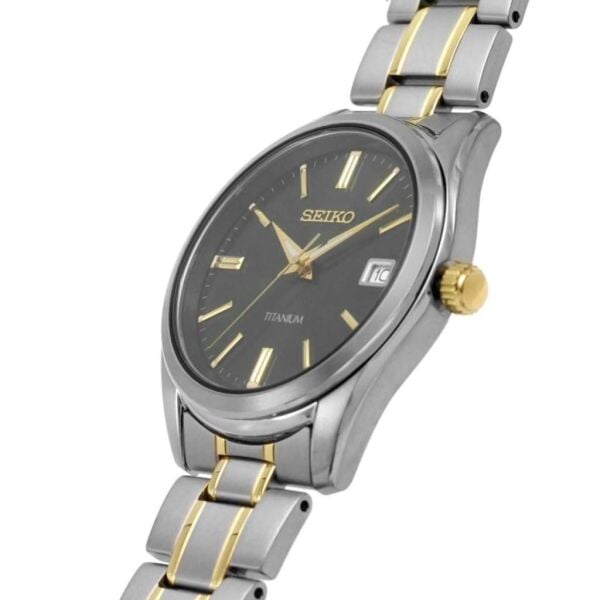 Seiko SUR377P Titanyum Kasa Safir Cam Quartz Erkek Kol Saati