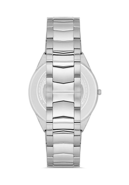 Hislon Classic CL216S-04SS Çizilmez Safir Cam Erkek Kol Saati