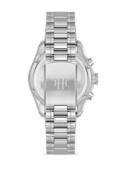 Hislon Masterwork MS207S-11SS Çizilmez Safir Cam Erkek Kol Saati