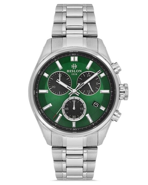 Hislon Masterwork MS207S-15SS Çizilmez Safir Cam Erkek Kol Saati