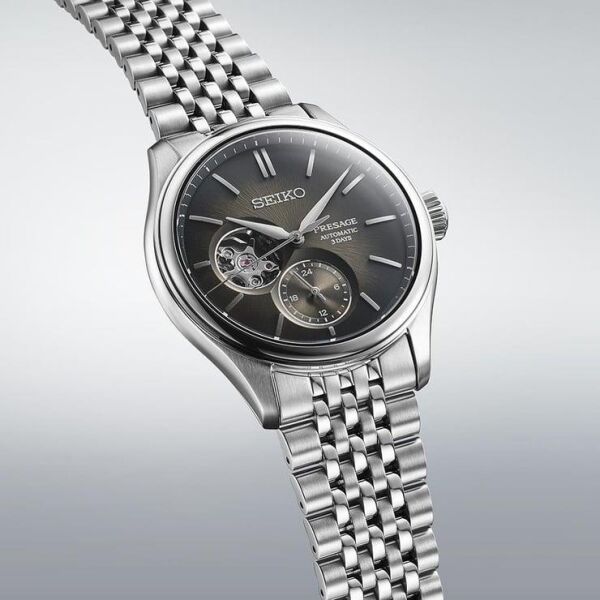 Seiko Presage Classic Series ''Sumi-iro'' Open Heart SPB471J Otomatik Erkek Kol Saati