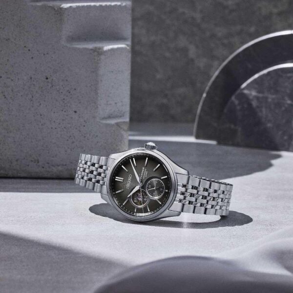 Seiko Presage Classic Series ''Sumi-iro'' Open Heart SPB471J Otomatik Erkek Kol Saati