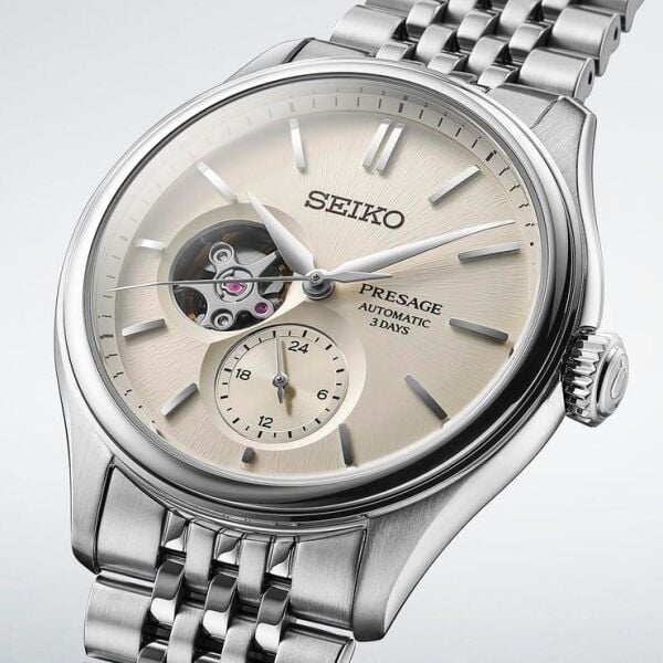 Seiko Presage Classic Series ''Shiro-iro'' Open Heart SPB469J Otomatik Erkek Kol Saati