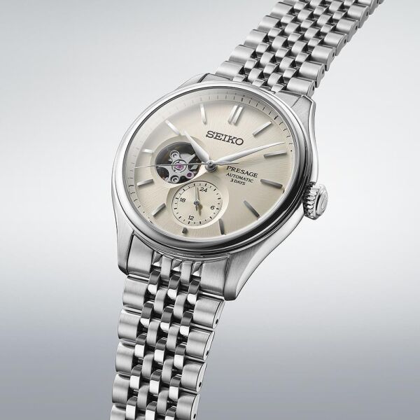 Seiko Presage Classic Series ''Shiro-iro'' Open Heart SPB469J Otomatik Erkek Kol Saati