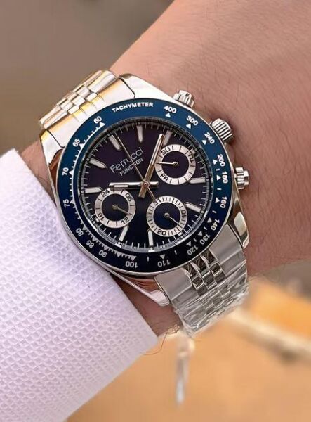 Ferrucci FCF 1025 03648M.02 Fonksiyonlu Erkek Kol Saati