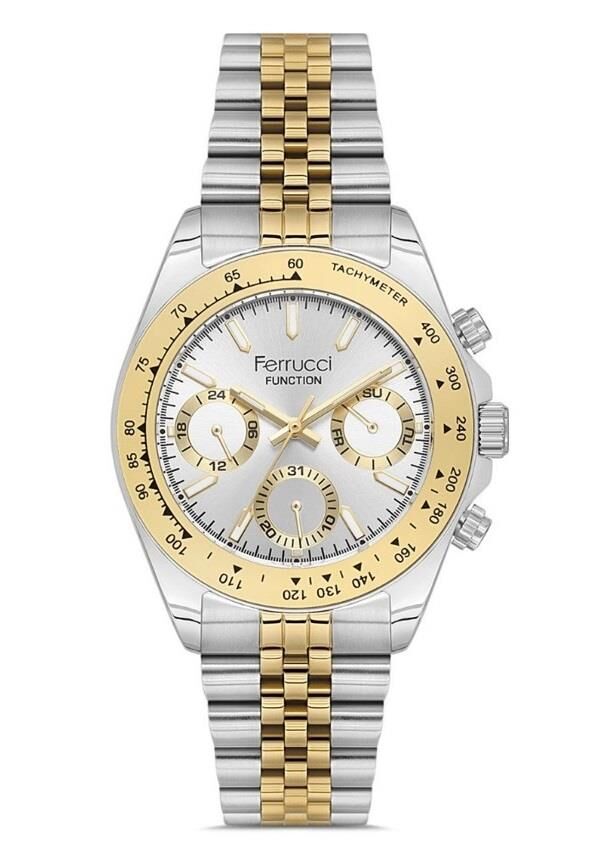 Ferrucci FCF 1025 03648M.06 Fonksiyonlu Erkek Kol Saati