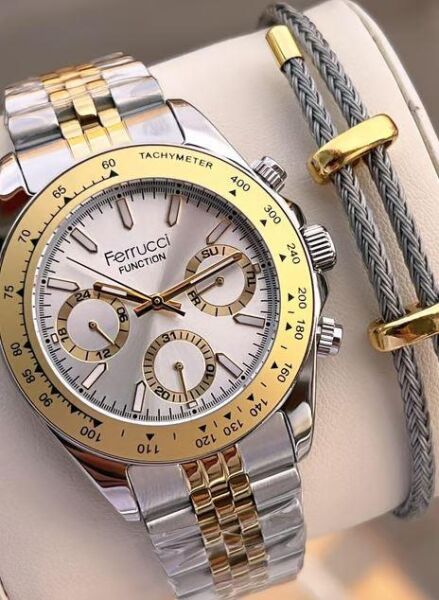 Ferrucci FCF 1025 03648M.06 Fonksiyonlu Erkek Kol Saati