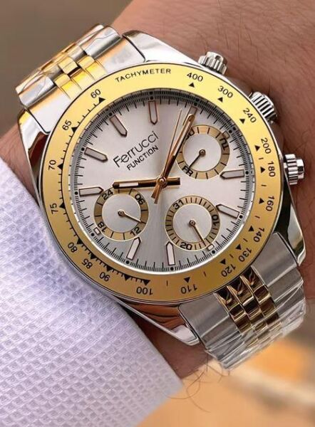 Ferrucci FCF 1025 03648M.06 Fonksiyonlu Erkek Kol Saati