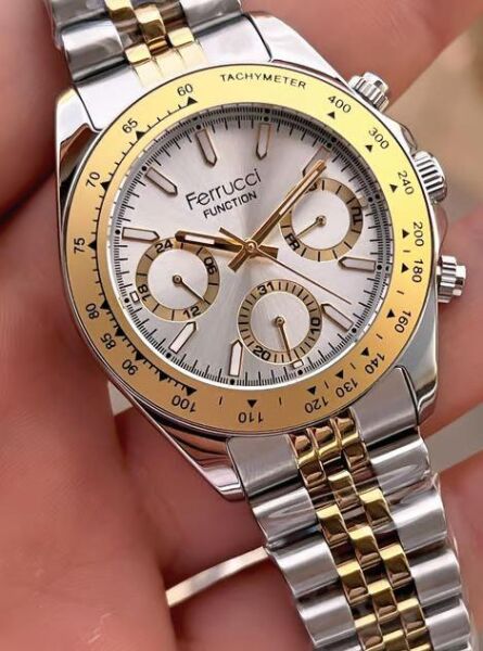 Ferrucci FCF 1025 03648M.06 Fonksiyonlu Erkek Kol Saati