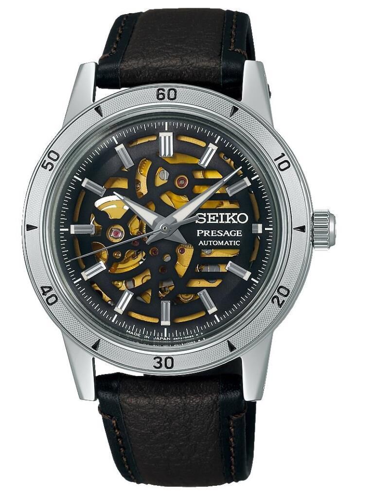 Seiko Presage Style60s Elegant yet Rugged - Biker Style SSA461J Otomatik Erkek Kol Saati